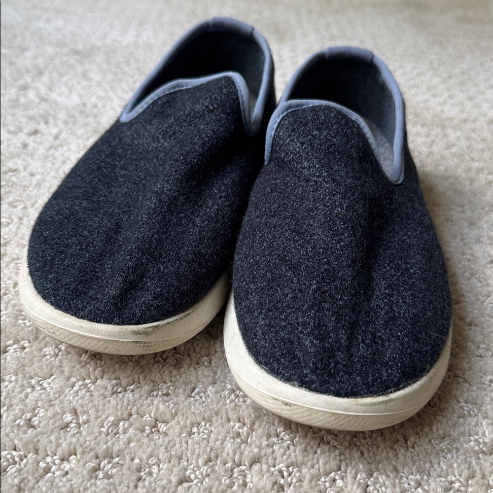 🟢 5/$25 Allbirds Women’s Merino Wool Lounger Loafer in Deep Navy Blue | Size W8 - Picture 2 of 9